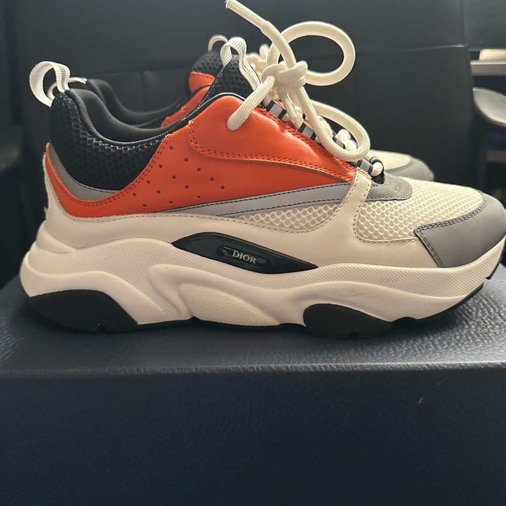 Dior B22 Orange Sneakers